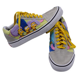 VANS x THE SIMPSONS Sneakers Bouvier Sisters Patty Selma Marge Mens 5 Womens 6.5